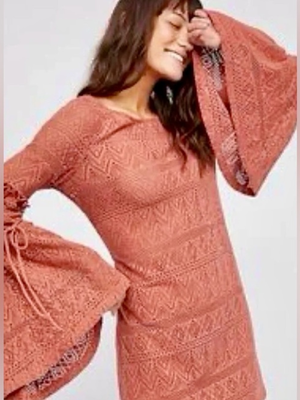 Free People Sea Through Mini Dress, Size XS, Rare Find!